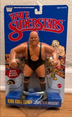 WWE Superstars Action Figure  LJN 80s retro style.