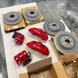 Chevrolet Silverado 1500 / GMC Sierra / Tahoe - BREMBO 6 PISTON BRAKE KIT
