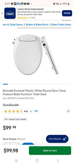 Brondell Bidet New In Box!