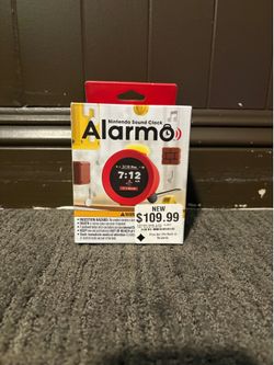 NEW Sealed Nintendo Sound Clock: Alarmo - Interactive Alarm Clock Mario Zelda Pikmin - Official