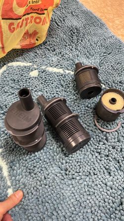 Eheim Prefilter for External Filters (), which is a modular aquarium accessory designed to trap large debris before water enters an external ca