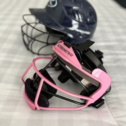 Baseball/softball helmet and face guard