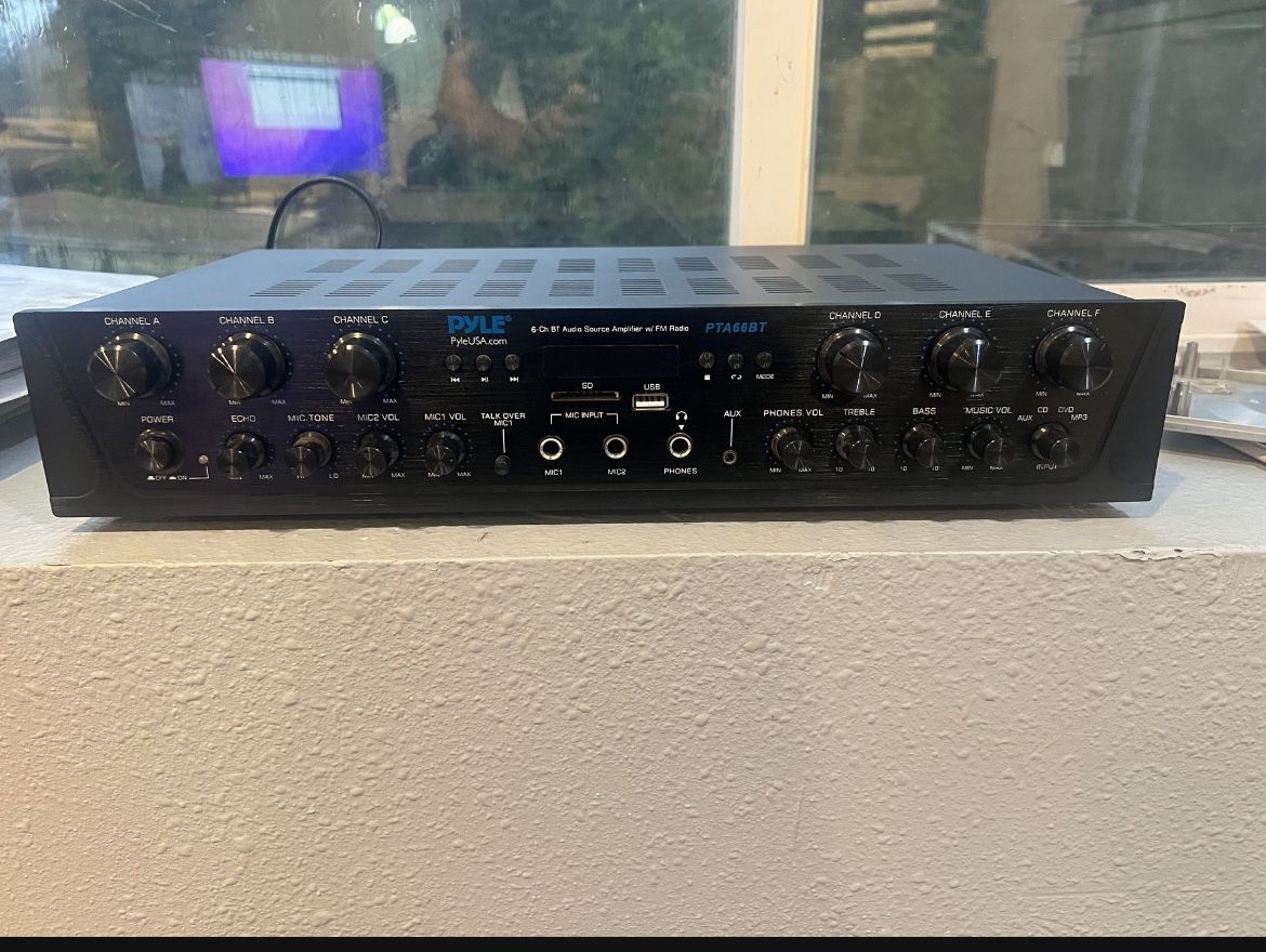 Six Channel Amp