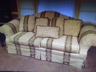 Couch and two loveseats