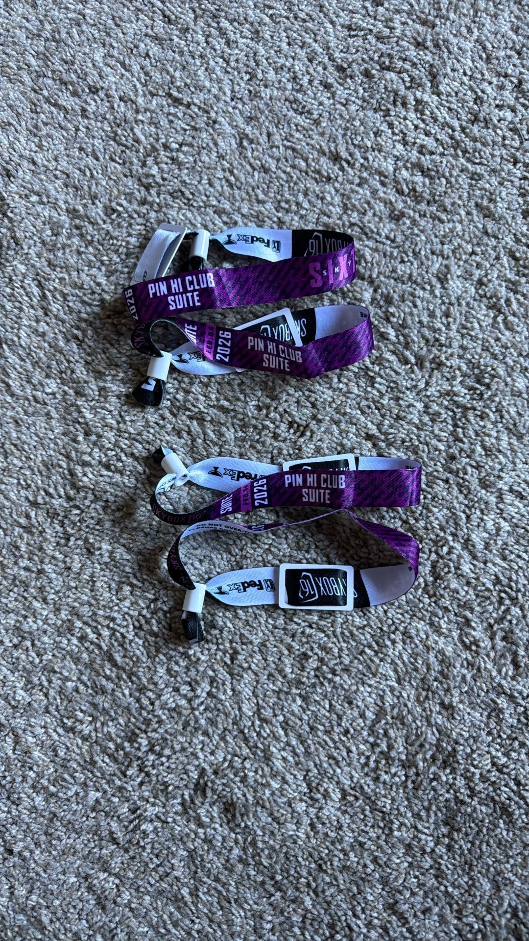 Wednesday Skybox 16 Pin hi tickets for Waste Management WM Phoenix Open Golf Tournament