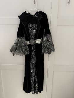 Girls Spider Wench Costume 