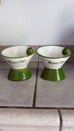 Cat Food & water bowls