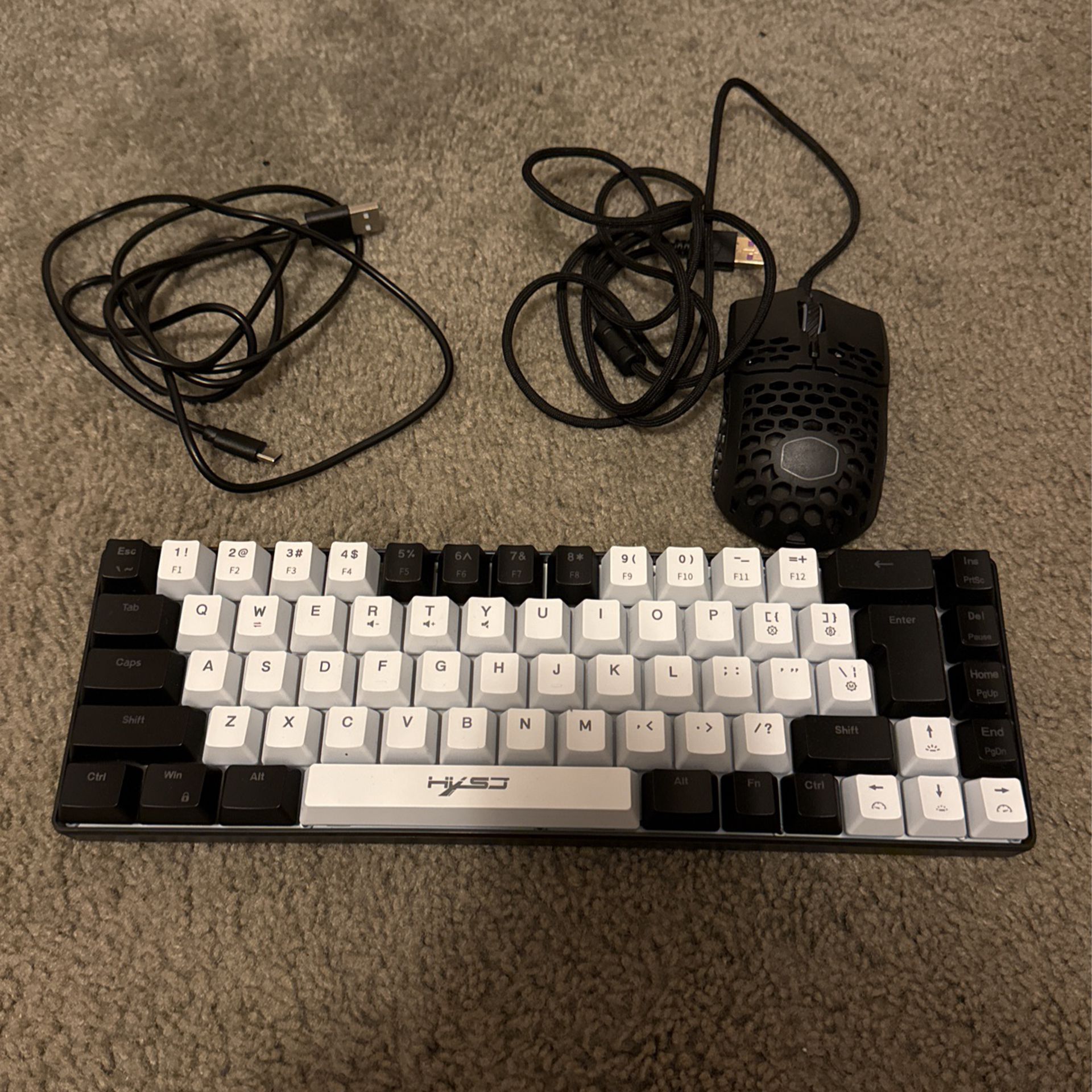 HLSJ Gaming Keyboard With Chord And Master Mouse Gaming Mouse 