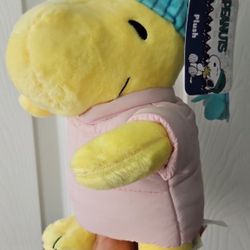 2024 Woodstock with a Pink Puffer Jacket