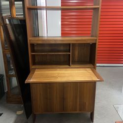 Vintage Secretary Desk/Bookcase from the 1960’s.