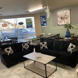 Black Sofa And Love Seat ¡¡NEW IN STOCK!!