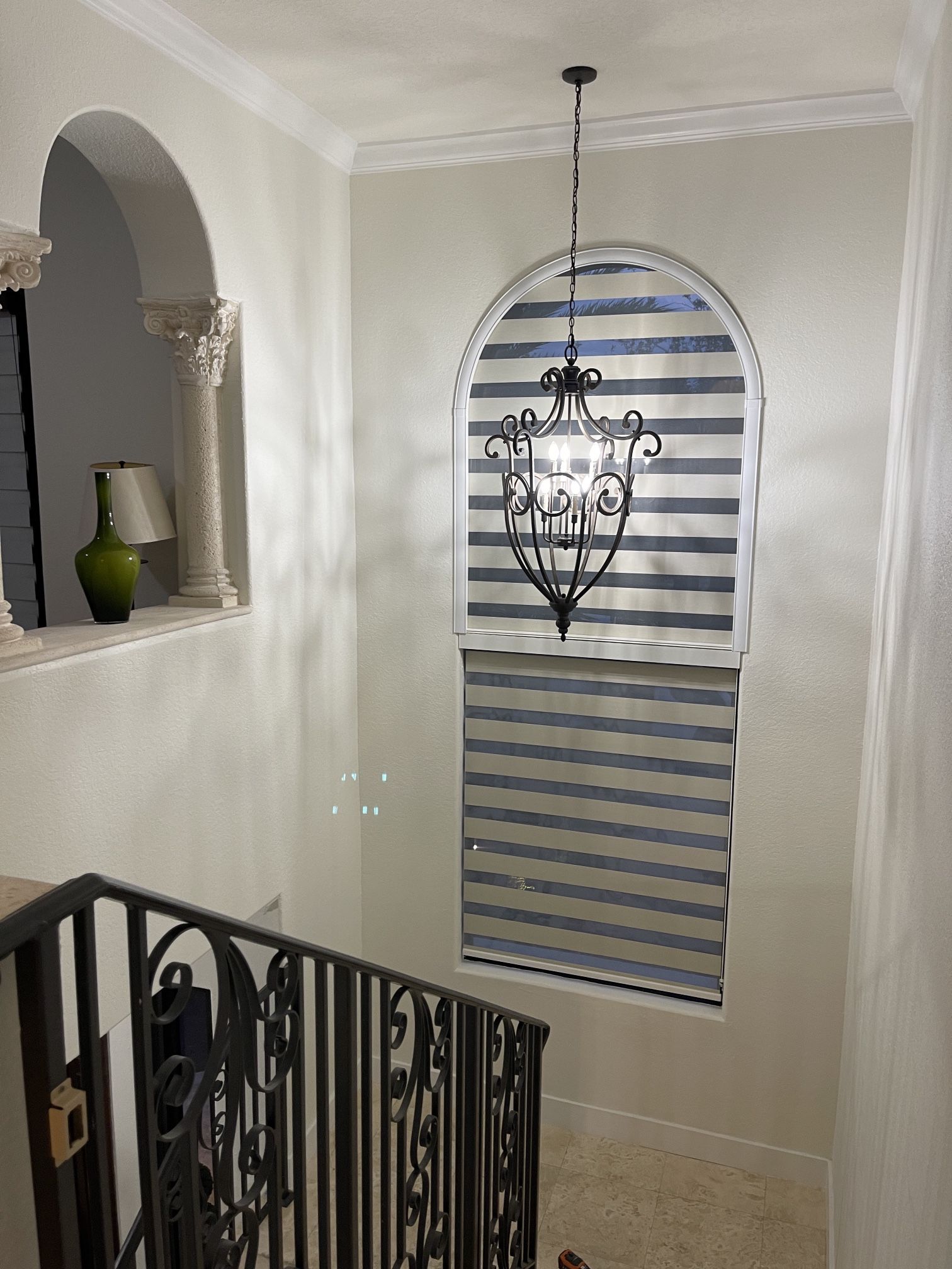 Zebra Blinds Motorized Shades Roll Up Shades