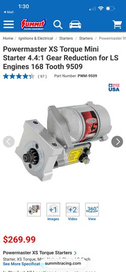 Powermaster XS Torque Mini Starter