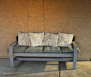 Wooden Bench Outdoor