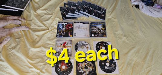 Sony PlayStation 3 ps3 games $4