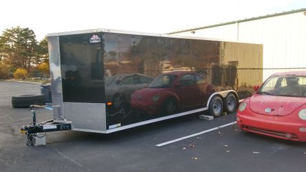 24' Motorcycle Car Truck ATV UTV Aluminum Trailer