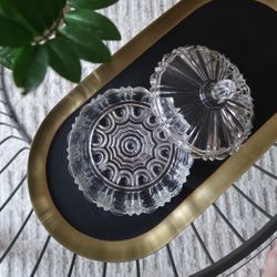 Anchor Hocking Old Cafe Depression Era Candy Dish 