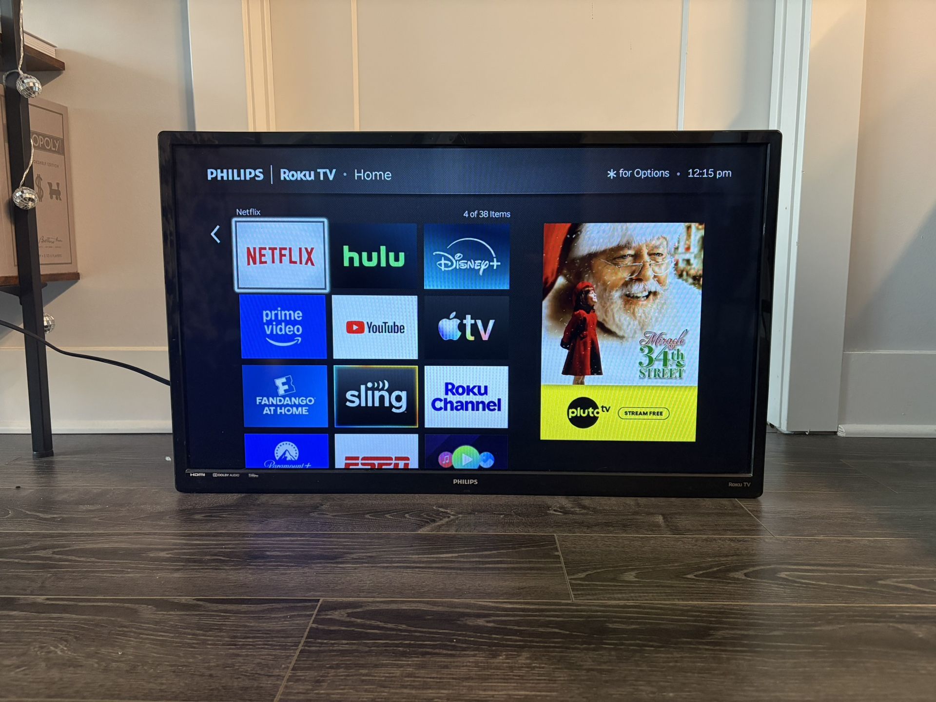 32 Inch Philips Roku Smart TV