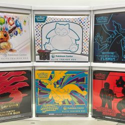 Pokemon Center ETB Collection