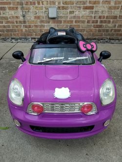 Hello Kitty Battery Ride On Toy Car