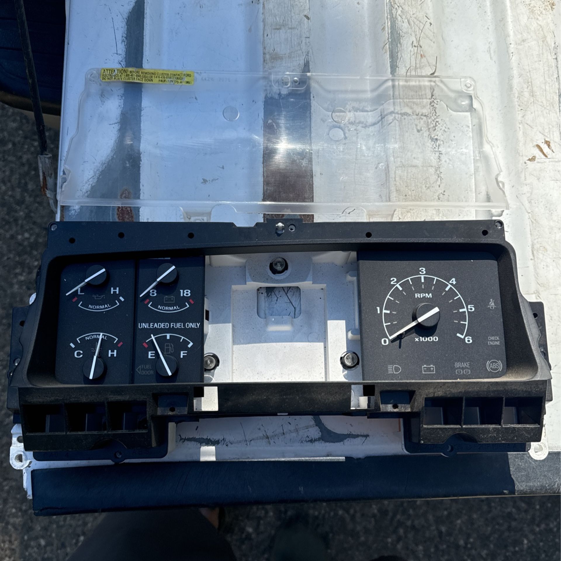 Ford instrument cluster