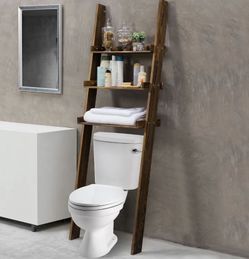 Freestanding Over the Toilet Storage