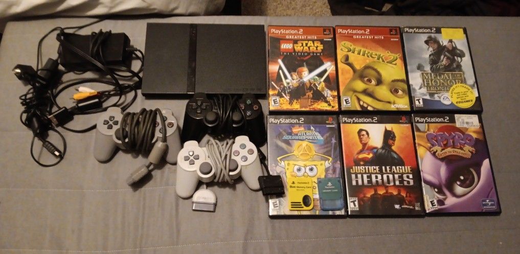 (NOT FREE) Ps2 Bundle, Make me an offer