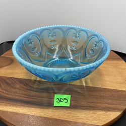 Dugan Blue Opalescent Bowl