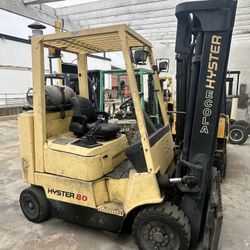 Forklift 8,000lb hyster 
