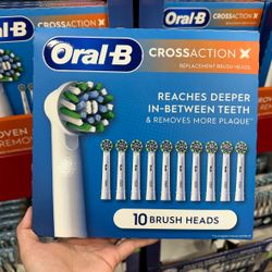 Oral B -  Replacement Brush Heads - 10ea