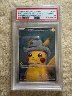 PSA 10 Van Gogh Pikachu