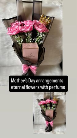 Perfumes for mother day with eternal flowers