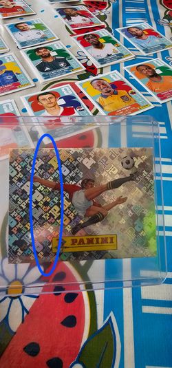 FWC2026 Panini Sticker "00" error line