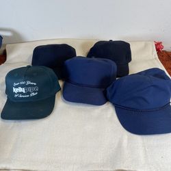 Six Free Baseball Caps