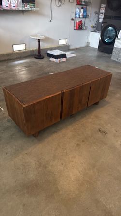 West Elm Solid Mango Wood Media Console