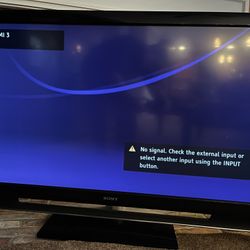 Sony Bravia 52” HDTV…Works Perfectly