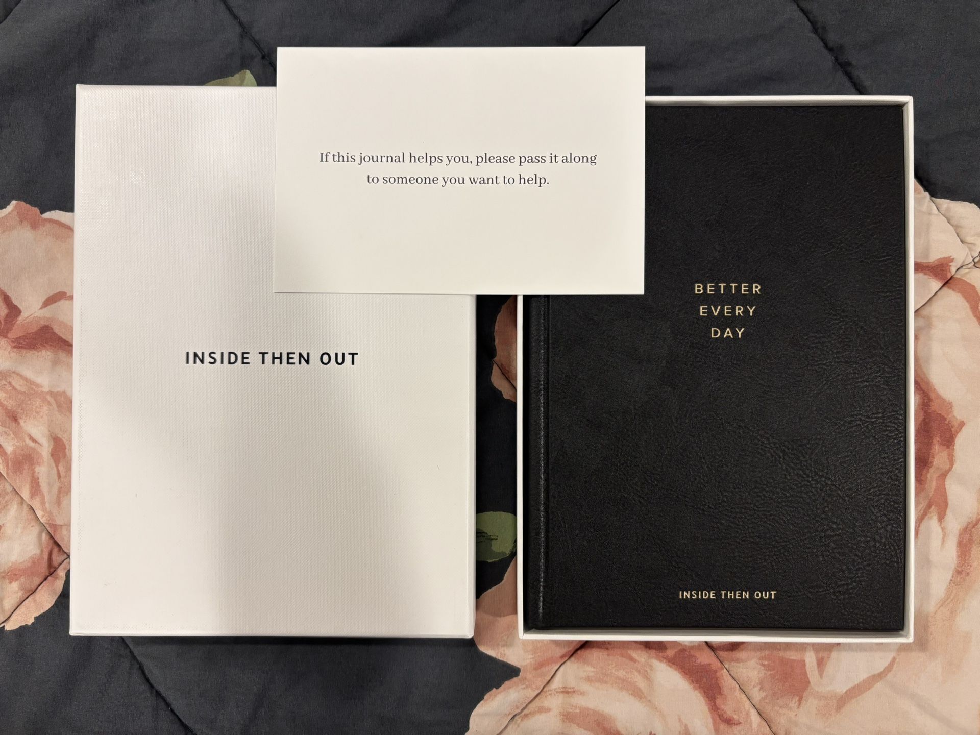 Inside Then Out Journal -New $25