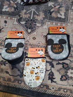 Disney Halloween oven mittens