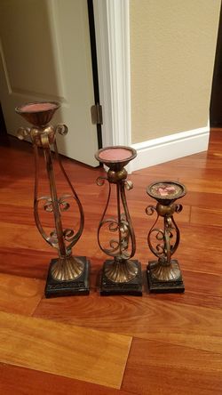 Candle holder set