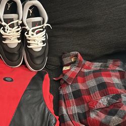 jordan 4s low and clothes