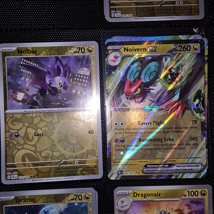 Noivern EX and Holofoil Dragonite bundle (pokemon tcg singles)