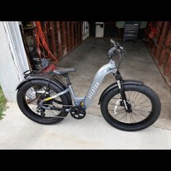 Aventon Fat Tire Electric Bike – Like New, Low Miles