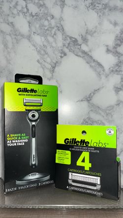 Brand NEW!!! 🪒   Gillette Labs w/ Exfoliating Bar & Refills(((PENDING PICK UP)))