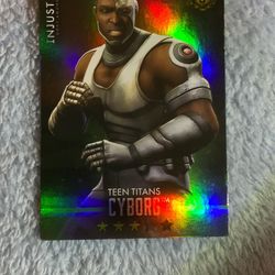 Teen Titans Cyborg Injustice Card