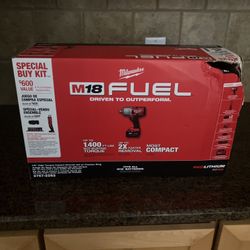 Milwaukee 2767-22 M18 FUEL 18-Volt 1/2 in. Impact Wrench with Friction Ring Kit