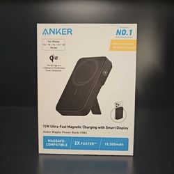Anker MagGo Power Bank 10000mAh 15W Qi2 Certified Wireless Charger - Sealed