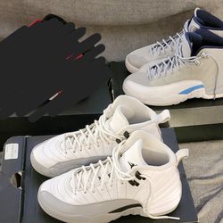 Jordan 12 Retros Size 5 Youth All 3 Pairs Excellent Condition $85 Each***firm Price***