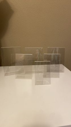 Set of 6 Acrylic Picture Frames / Sign Holders