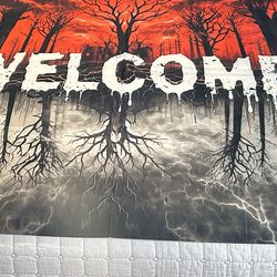 Spooky Welcome Banner