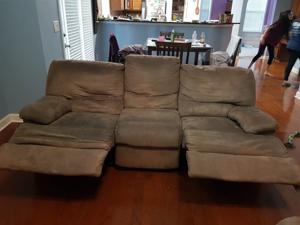 Recliner sofa for **Free**